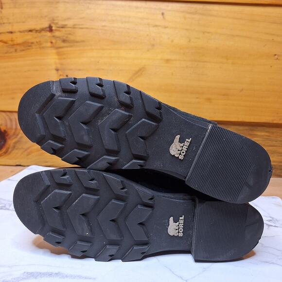 Sorel Women's Emelie Lace up suede shepa lined boots 1749271 size 7 equestrian - Picture 5 of 7